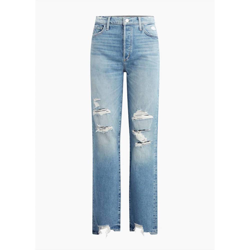 NEW JOE'S JEANS the 90s niki mid rise boyfriend jean in chances destruct - Picture 5 of 5